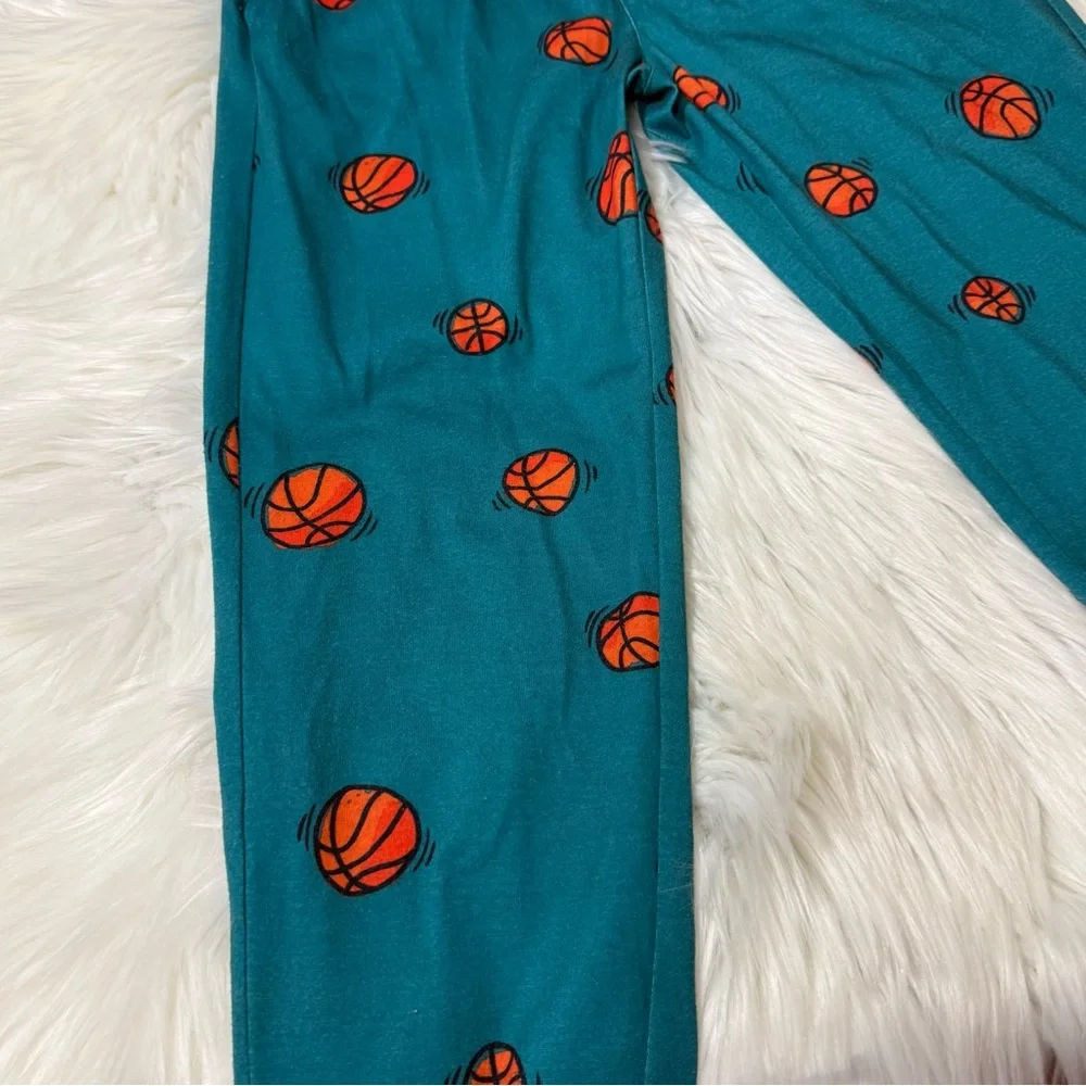 Old Navy Basketball Print Pajama Pants - Boys Size Medium (8)